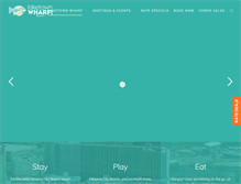 Tablet Screenshot of laketownwharf.com
